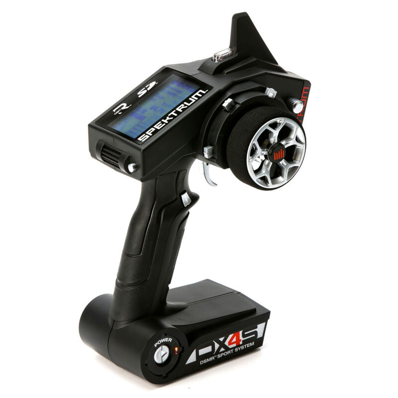 DX4S 4-Channel DSMR AVC Radio System with SR410 & SRS4210