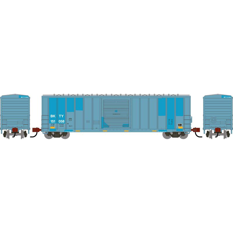N ATH 50' FMC 5347 Single Door Box Car, Primed For Grime BKTY #151058