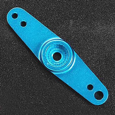 Aluminum Servo Arm, Double Blue Aluminum Servo Arm, Double Blue