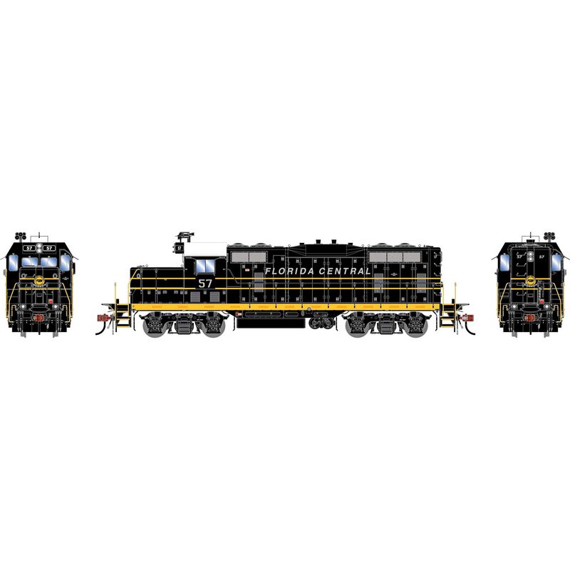 HO GP7u Locomotive with DCC & Sound, FCEN #57