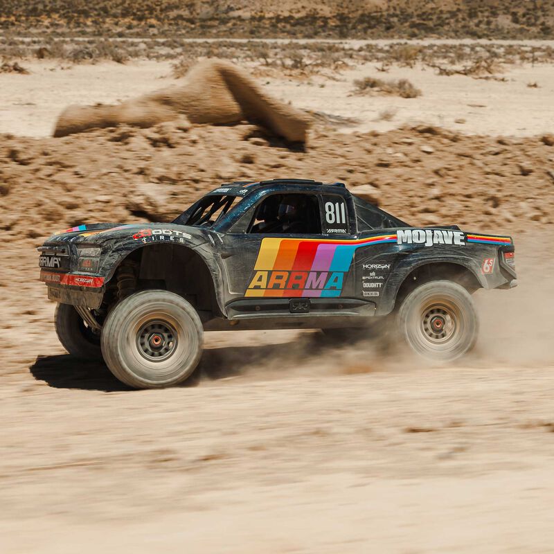 ARRMA 1/7 MOJAVE 6S 4X4 RTR Brushless Desert Truck, Blue ARRMA 1/7 MOJAVE 6S 4X4 RTR Brushless Desert Truck, Blue