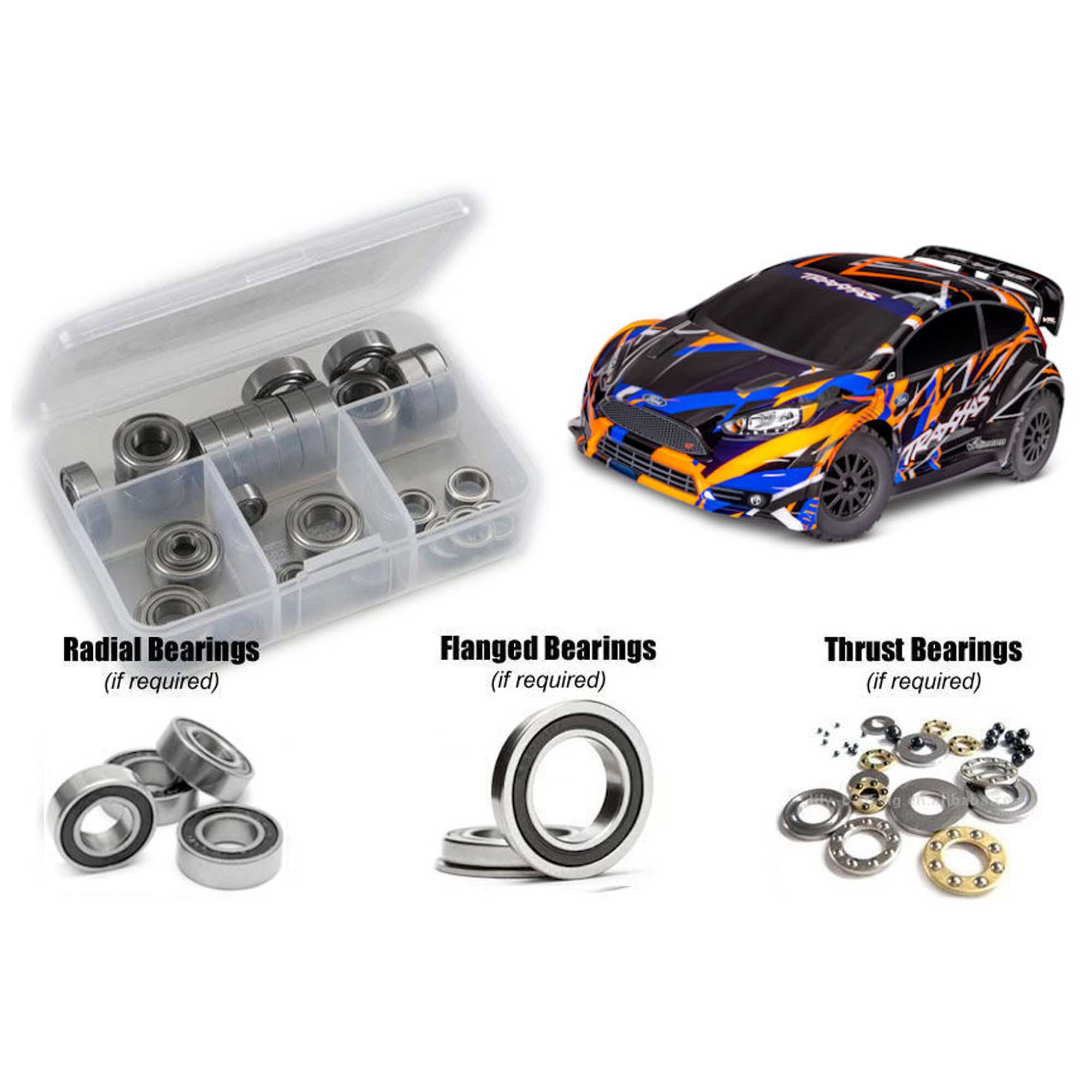 RC Screwz Traxxas Ford Fiesta ST Rally VXL (#74276-4) Rubber