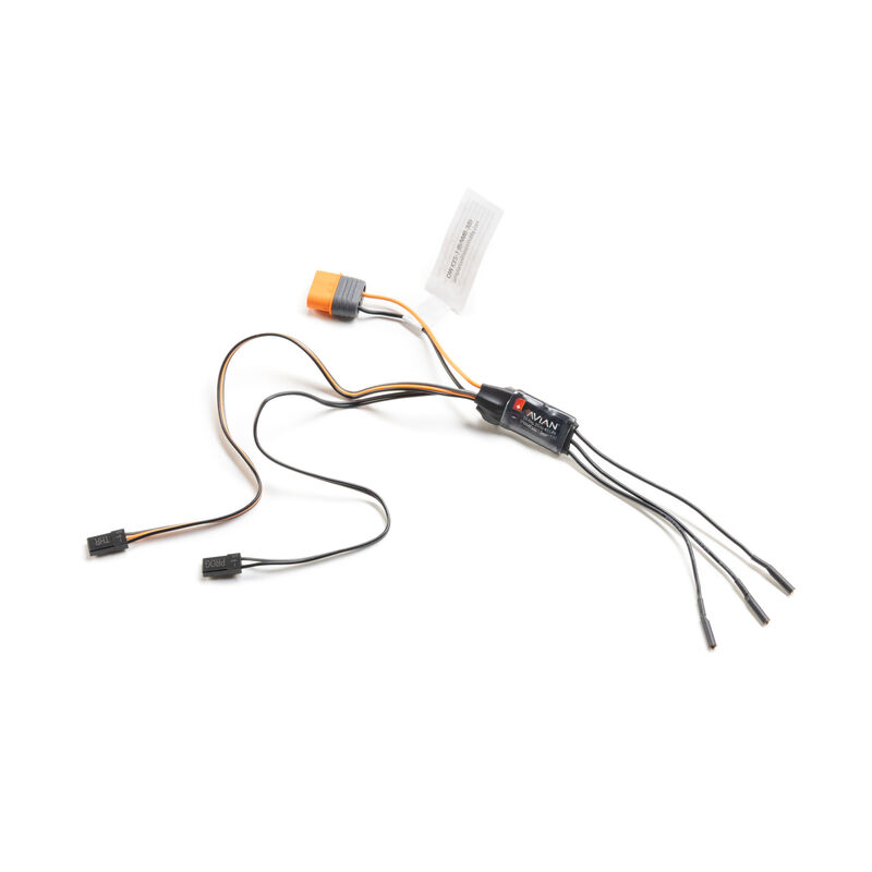 Spektrum Accessories Avian 15-Amp Smart Lite Brushless ESC: 2S-4S IC2