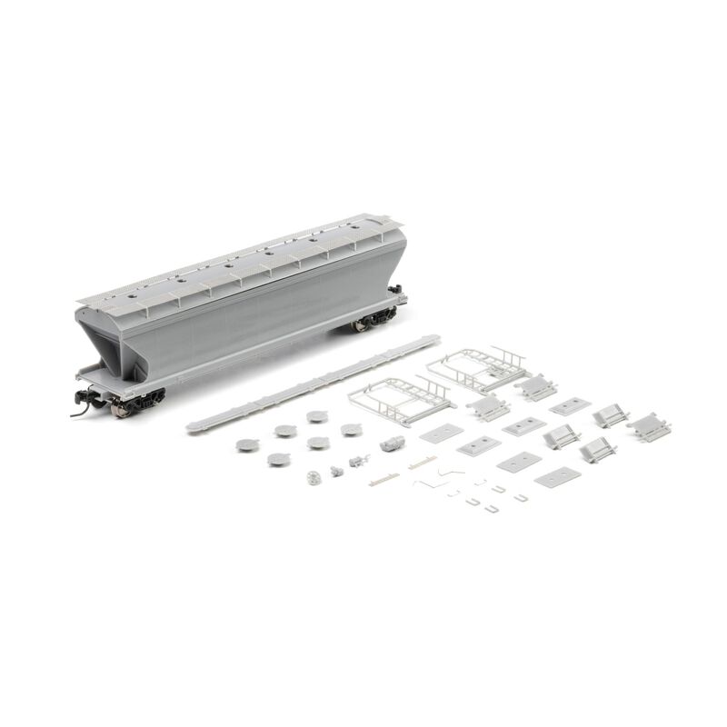 Athearn Genesis N ACF4600 Covered Hoppers, Undecorated Phase II Athearn Genesis N ACF4600 Covered Hoppers, Undecorated Phase II