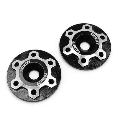 Universal Aluminum Wing Mount Washer Black (2) Universal Aluminum Wing Mount Washer Black (2)
