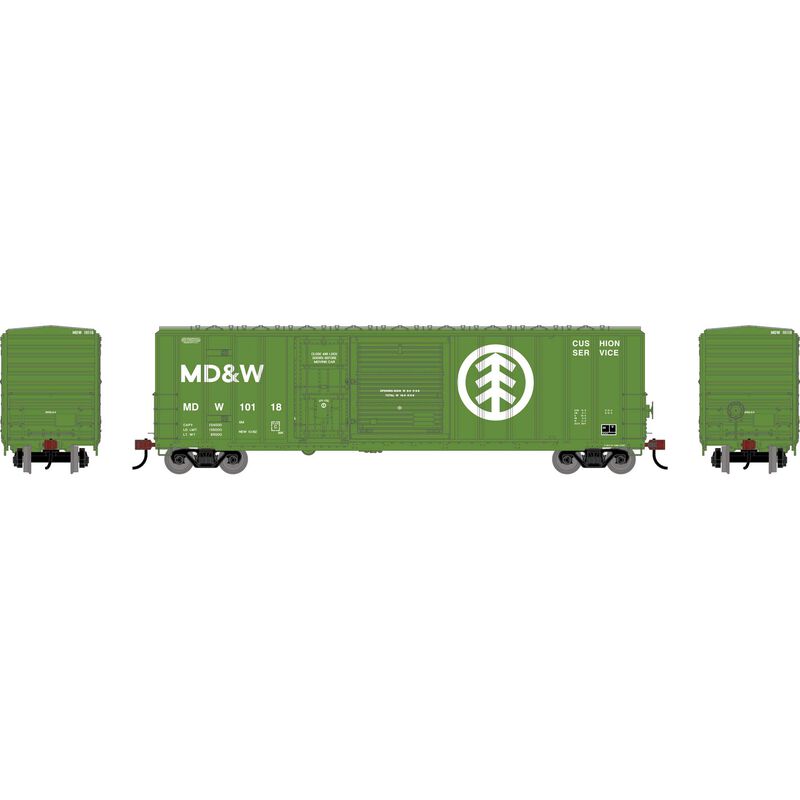 Athearn HO ATH 50' FMC 5277 Combo Door Box Car, MDW #10118