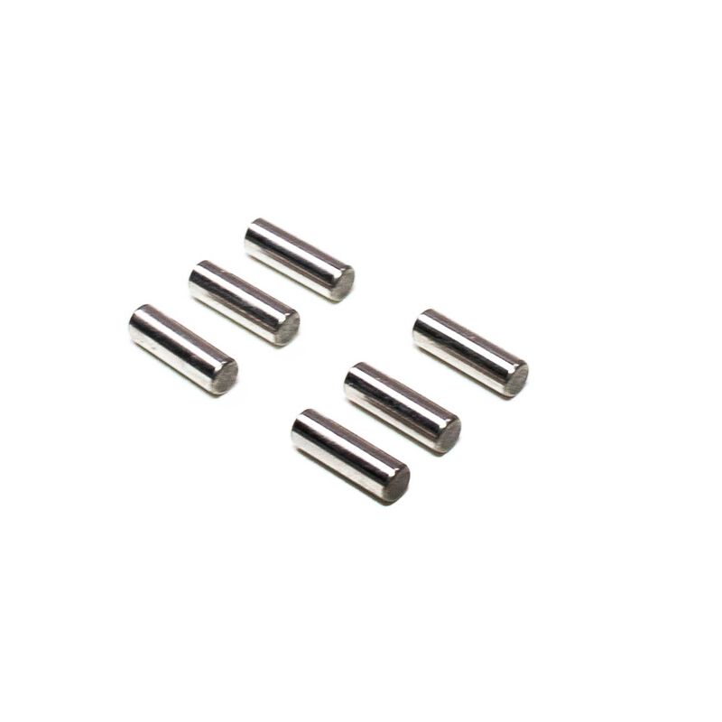 M2.5 x 8mm Pins (6)