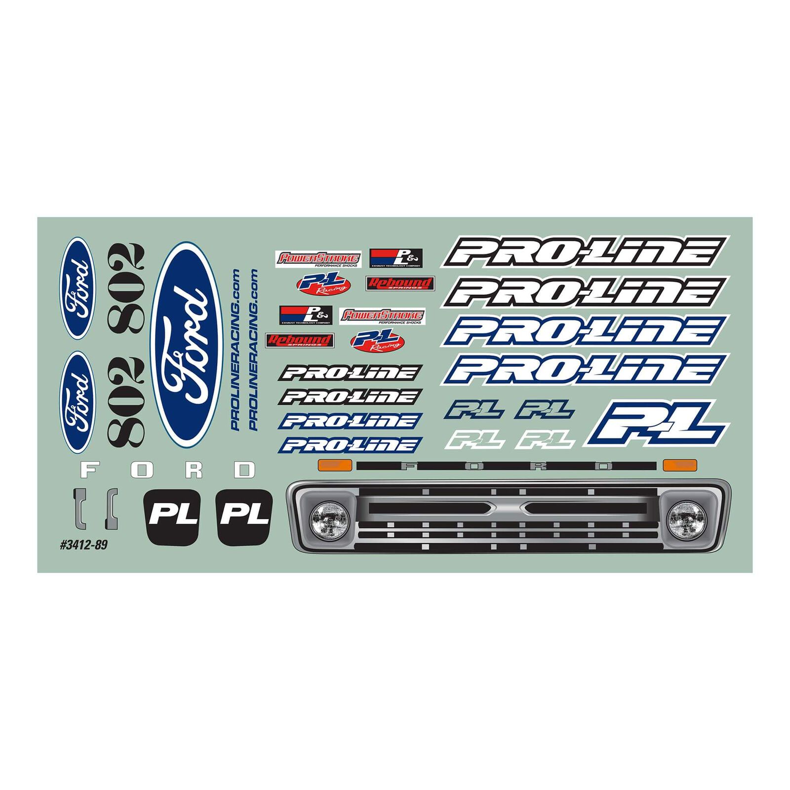 Pro-Line 1/10 1966 Ford F-100 Clear Body: Short Course