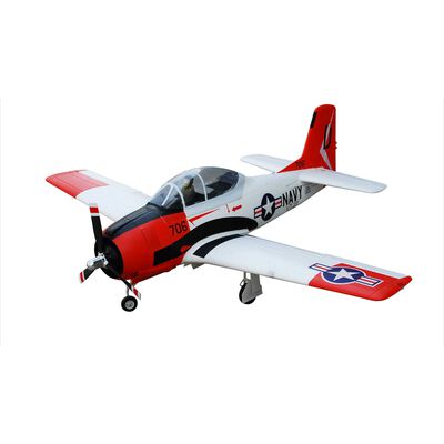 T-28D Trojan V4 Red PNP, 1400mm T-28D Trojan V4 Red PNP, 1400mm