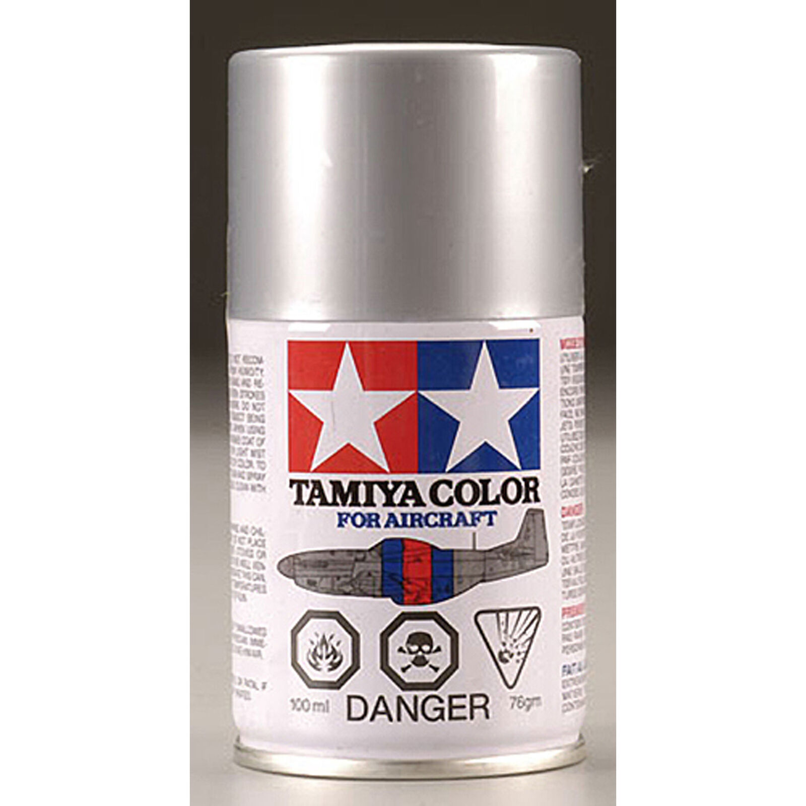 Tamiya Aircraft Spray Paint AS12 Bare Metal Silver 100ml Horizon Hobby