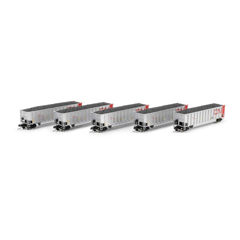 Athearn N ATH Bethgon Coalporter w/Coal Load, CNA #192025/192037/192048/192054/192062 (5) Athearn N ATH Bethgon Coalporter w/Coal Load, CNA #192025/192037/192048/192054/192062 (5)