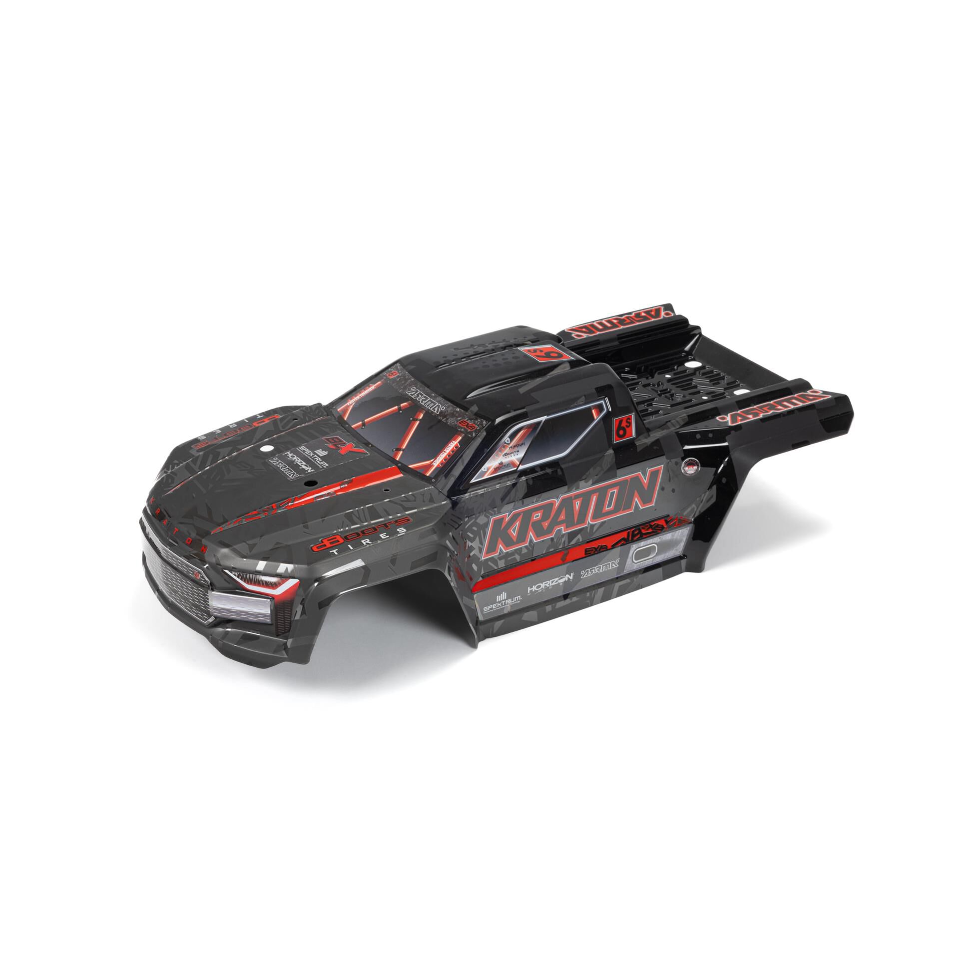 Garde-boue Arrière Pour Voiture Télécommandée Arrma Kraton 1/8 6s - 138x55 Mm, Protection Contre Herbe Et Gravier - Installation Facile - 6