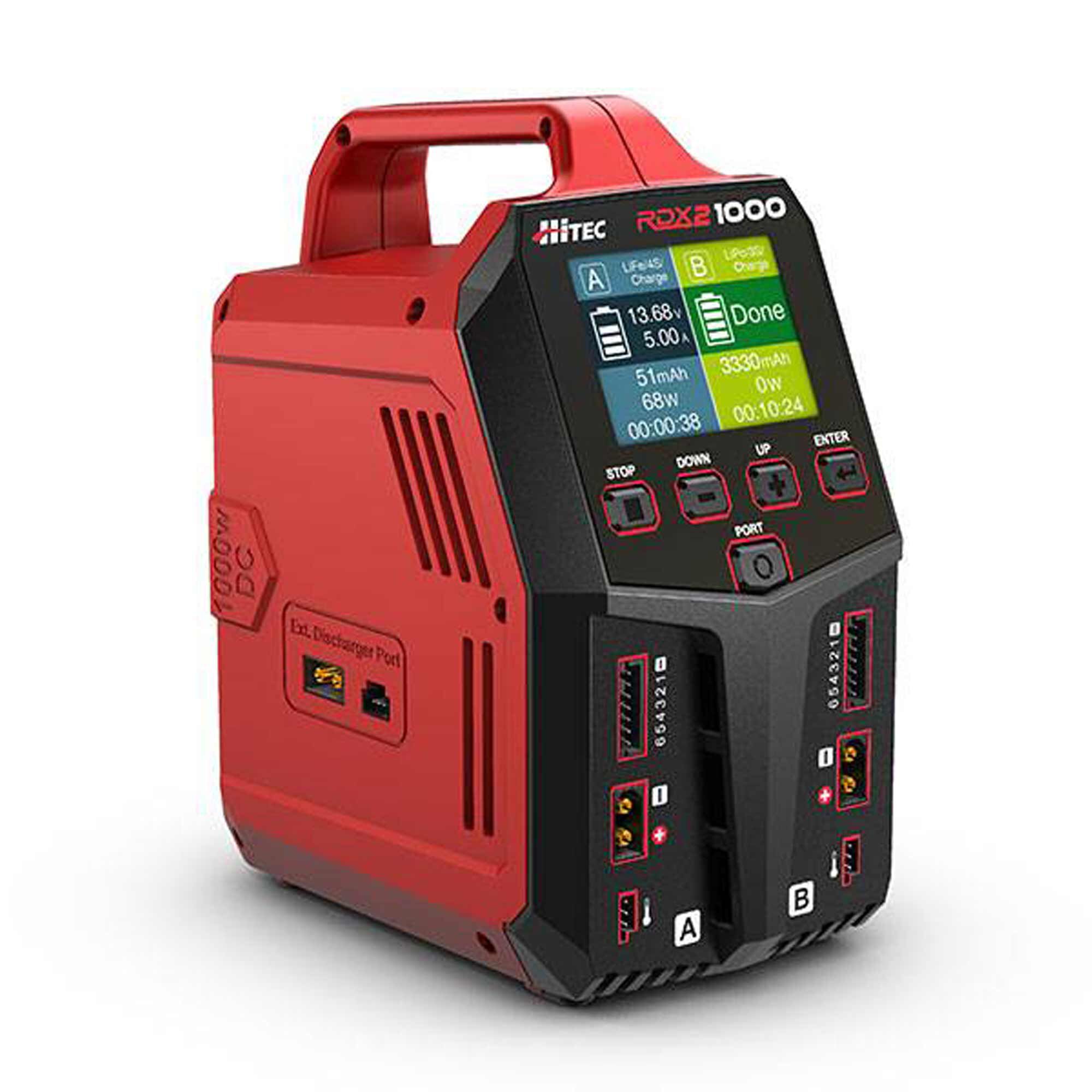 Hitec RCD Inc RDX2 1000 AC / DC Dual Port Charger / Power Supply
