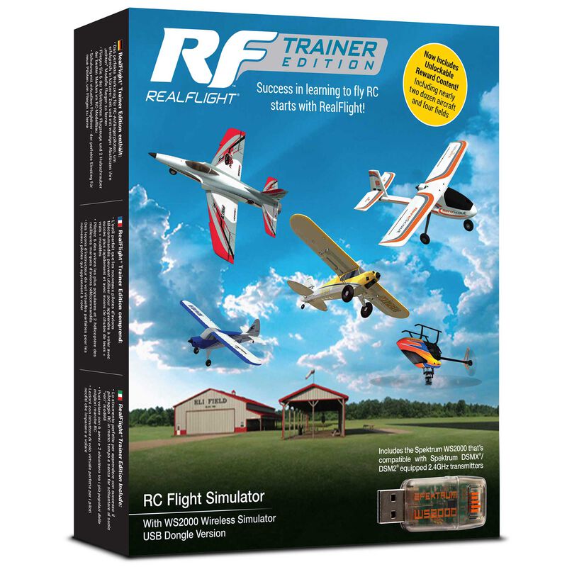 RealFlight RealFlight Trainer Edition RC Flight Simulator with WS2000 ...