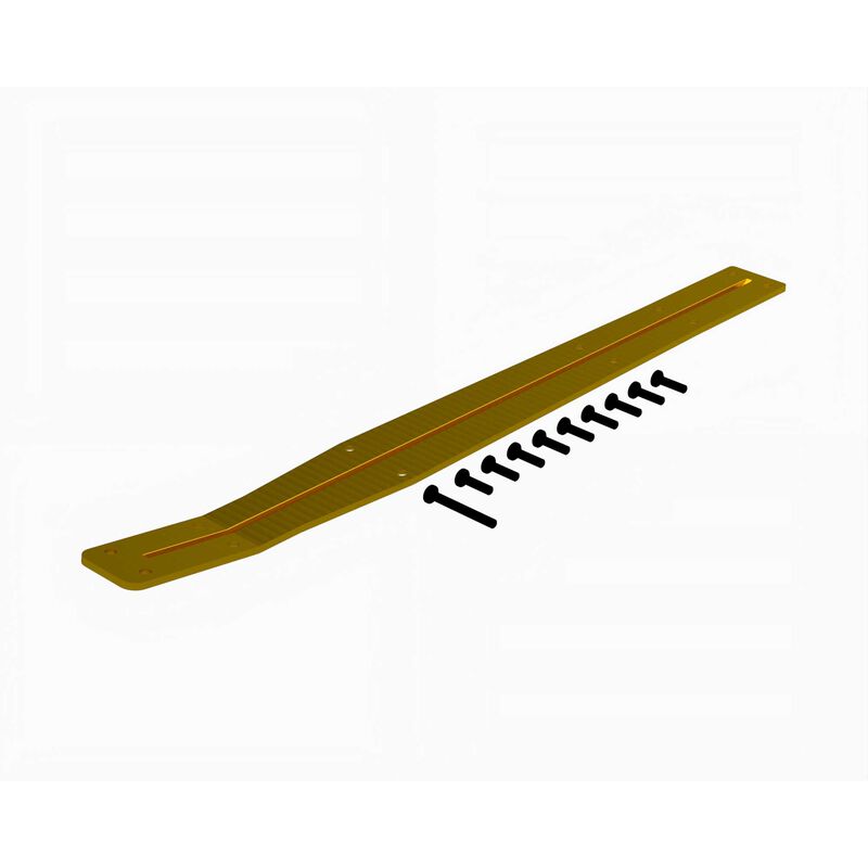 ARRMA Chassis Bash Bar, Gold: MINI