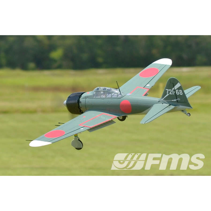 FMS Zero A6M5 PNP, 1100mm | Horizon Hobby