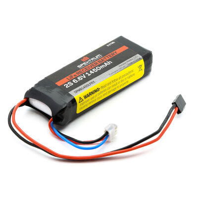 6.6V 1450mAh 2S LiFe Receiver Battery: Universal Receiver 6.6V 1450mAh 2S LiFe Receiver Battery: Universal Receiver