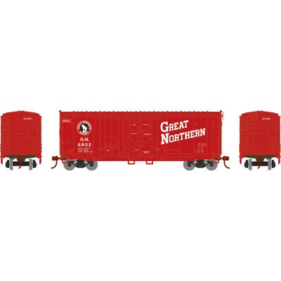 HO 40' Grain Loading Box Car, GN #6802 HO 40' Grain Loading Box Car, GN #6802