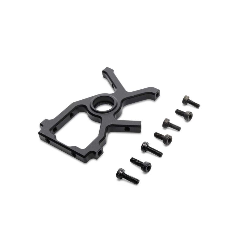 Blade Upper Bearing Block/Servo Mount, Black: InFusion 210