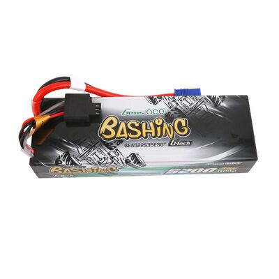 7.4V 5200mAh 2S 35C G-Tech Smart Bashing Hardcase LiPo Battery: EC3 7.4V 5200mAh 2S 35C G-Tech Smart Bashing Hardcase LiPo Battery: EC3