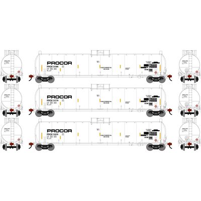 N GEN UTC 33K LPG Tank Car, PROX #31166/31179/31215 (3) N GEN UTC 33K LPG Tank Car, PROX #31166/31179/31215 (3)