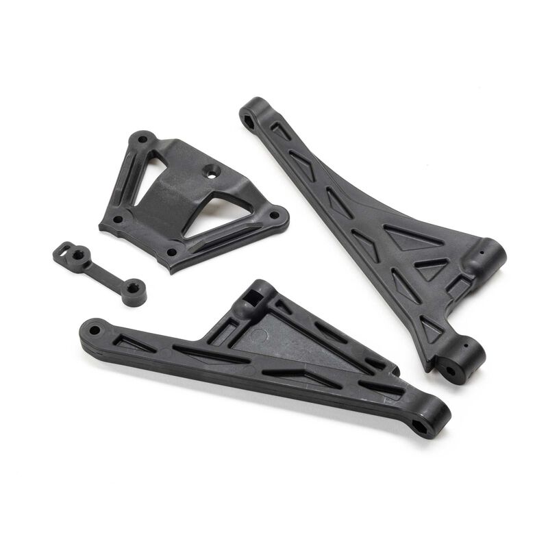 Losi Front and Rear Chassis Brace and Spacer Set: 5IVE-TG 3.0