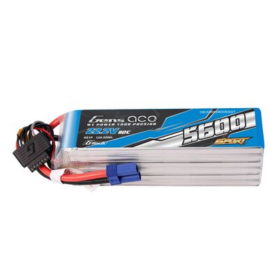 22.2V 5600mAh 6S 80C G-Tech LiPo Battery: EC5 22.2V 5600mAh 6S 80C G-Tech LiPo Battery: EC5