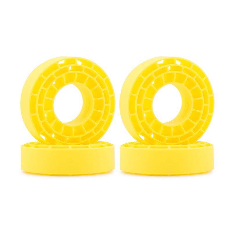 INJORA 61-63mm Silicone Inserts for 1.0" Rock Crawler Tires, Super Soft (4)