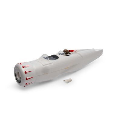 Fuselage w/ Hatch: UMX WACO, White Fuselage w/ Hatch: UMX WACO, White