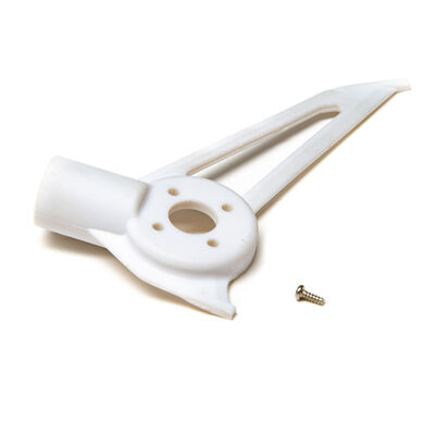 Vertical Tail Fin Motor Mount, White: 150 S Vertical Tail Fin Motor Mount, White: 150 S
