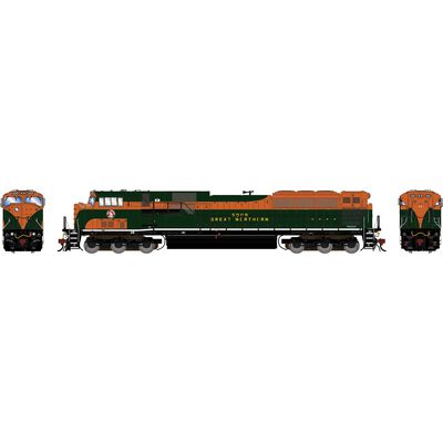 HO GEN SD80MAC Locomotive w/DCC & Sound, Legendary Liveries GN #5009 HO GEN SD80MAC Locomotive w/DCC & Sound, Legendary Liveries GN #5009