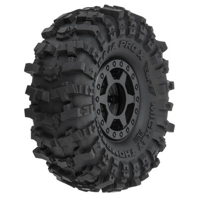 1/24 Mickey Thompson Baja Pro X F/R 1.0" MTD 7mm Black Holcomb (4) 1/24 Mickey Thompson Baja Pro X F/R 1.0" MTD 7mm Black Holcomb (4)