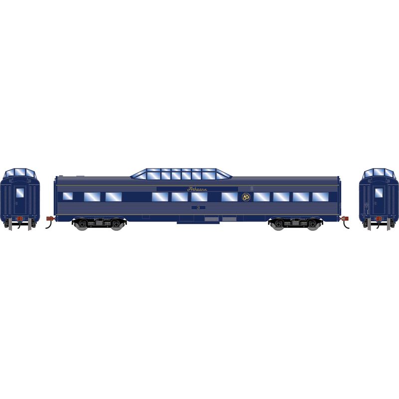 HO RND Streamline Dome Car, ATHX #3 80th Anniversary Limited Edition
