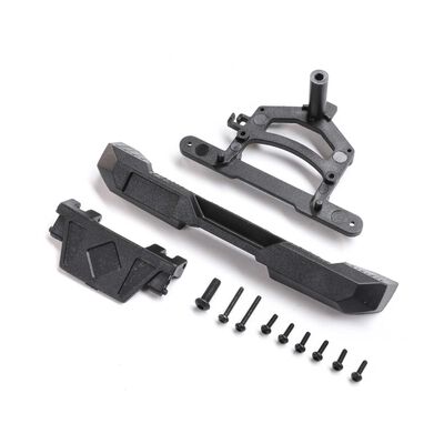 Rear Bumper & Hinge: SCX24 Ford Bronco Rear Bumper & Hinge: SCX24 Ford Bronco