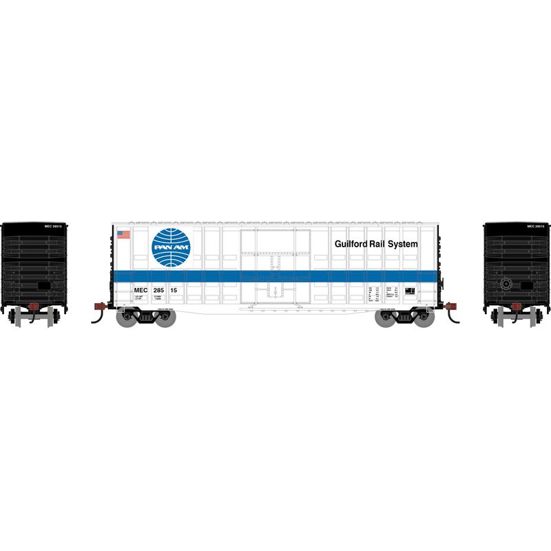 HO RND 50' Waffle High Cube Box Car MEC #28515