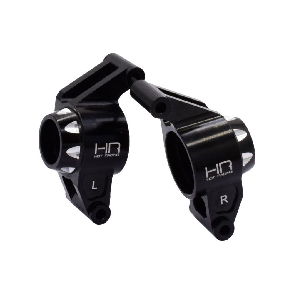 Hot Racing Aluminum Rear Hubs Stub Axle Carriers: Traxxas Maxx