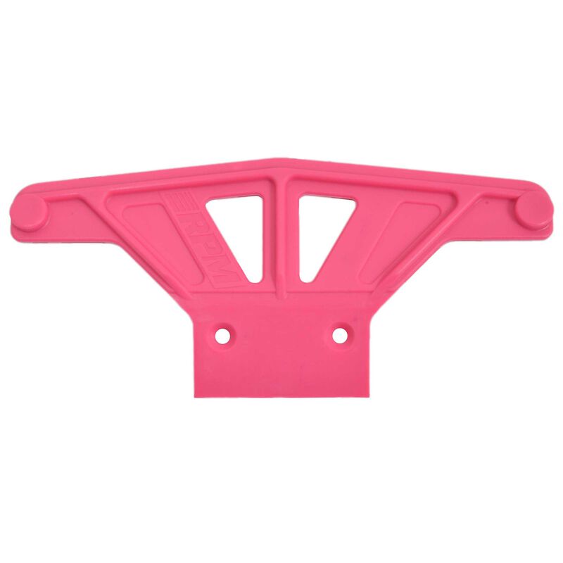 Wide Front Bumper: Pink Rustler ST 2WD NSPT