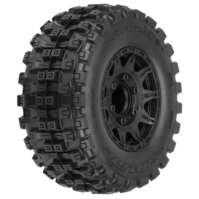 1/10 Badlands MX28 BELTED F/R 2.8" MT Tires MTD 12mm/14mm Raid (2) 1/10 Badlands MX28 BELTED F/R 2.8" MT Tires MTD 12mm/14mm Raid (2)