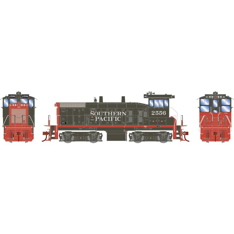HO SW1500 Locomotive with DCC & Sound, Southern Pacific #2556