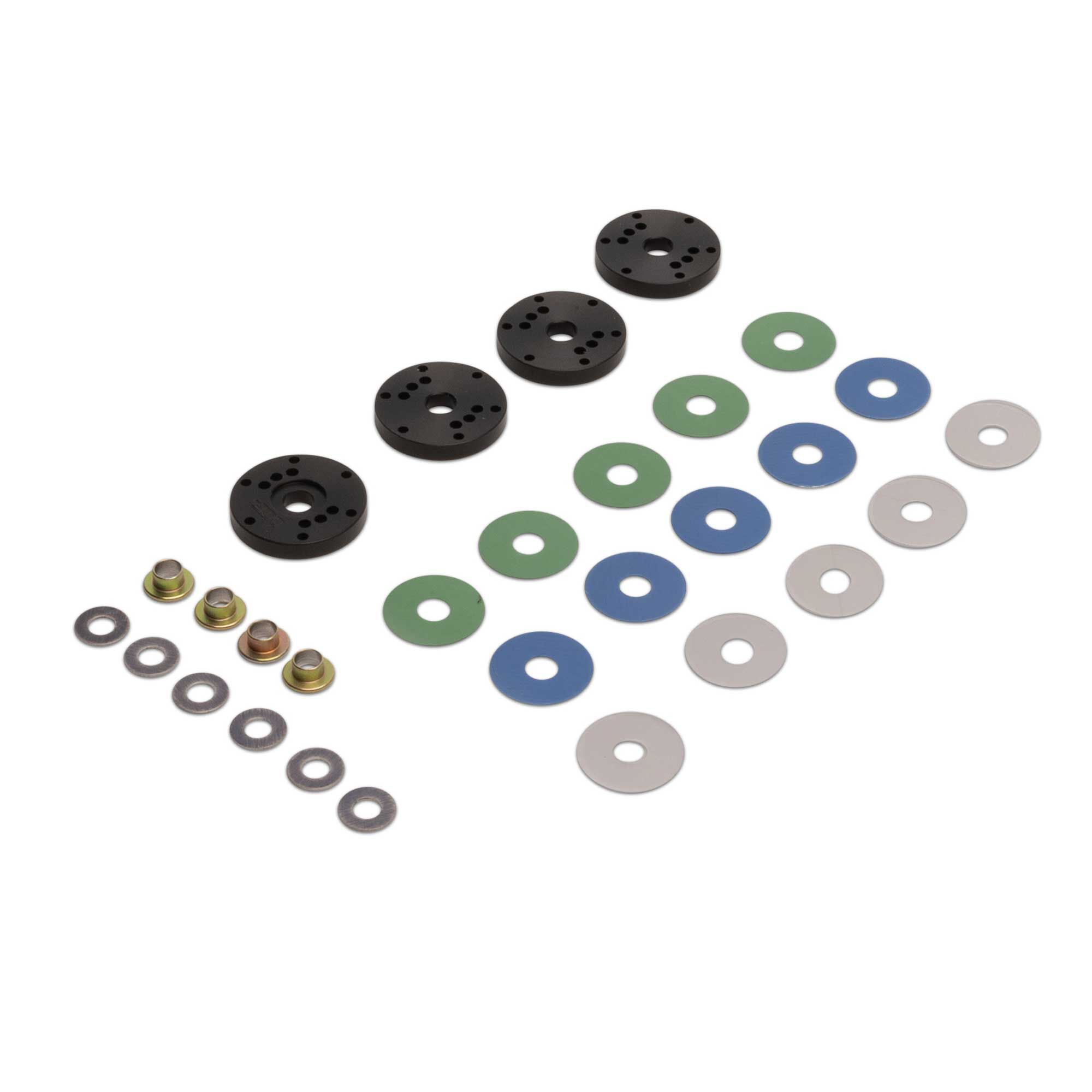 MIP Bypass1 Pistons 6-Hole Set, 16mm: TLR 1/8 | Horizon Hobby