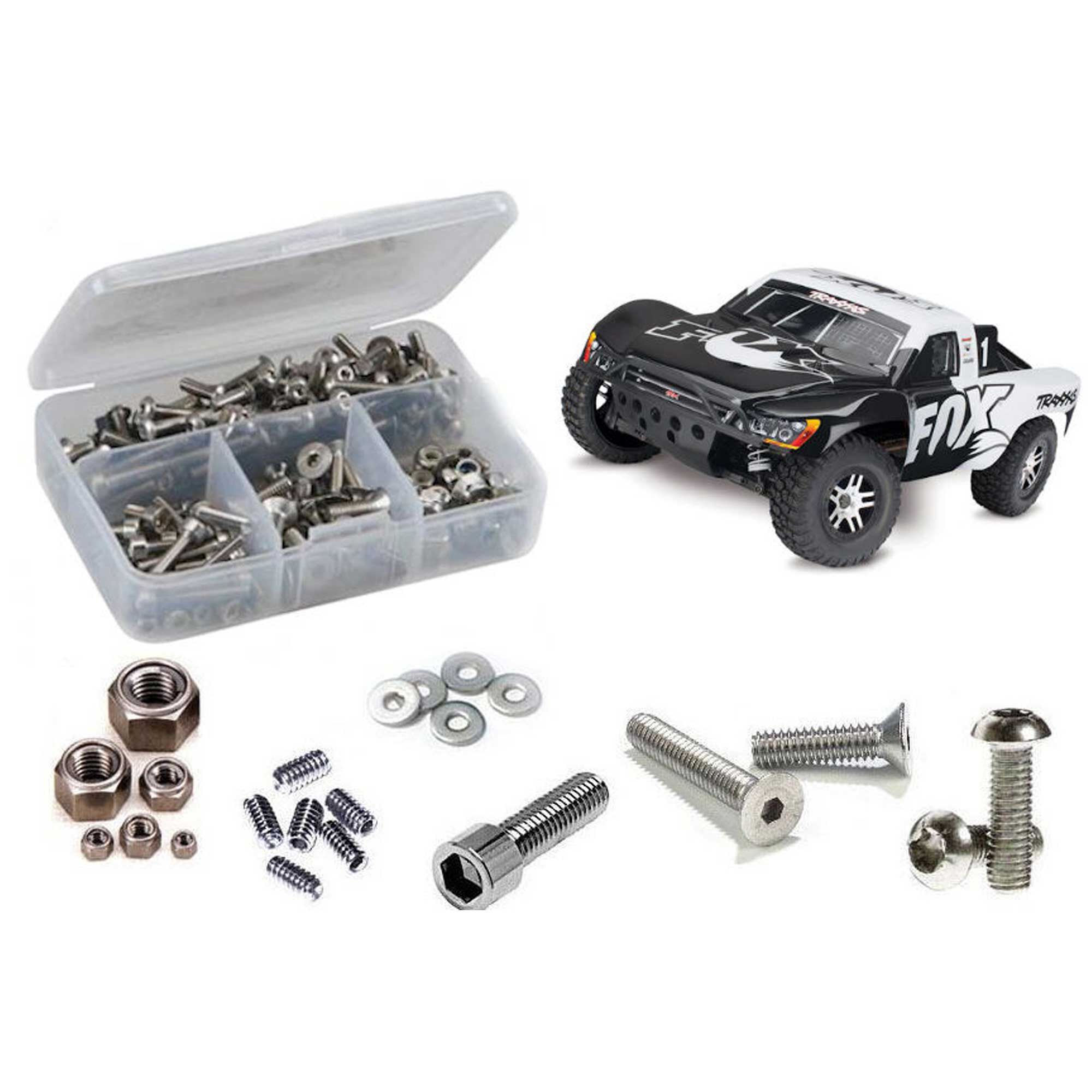 RC Screwz RC Screwz Stainless Steel Screw Kit, 1/10 Traxxas Slash