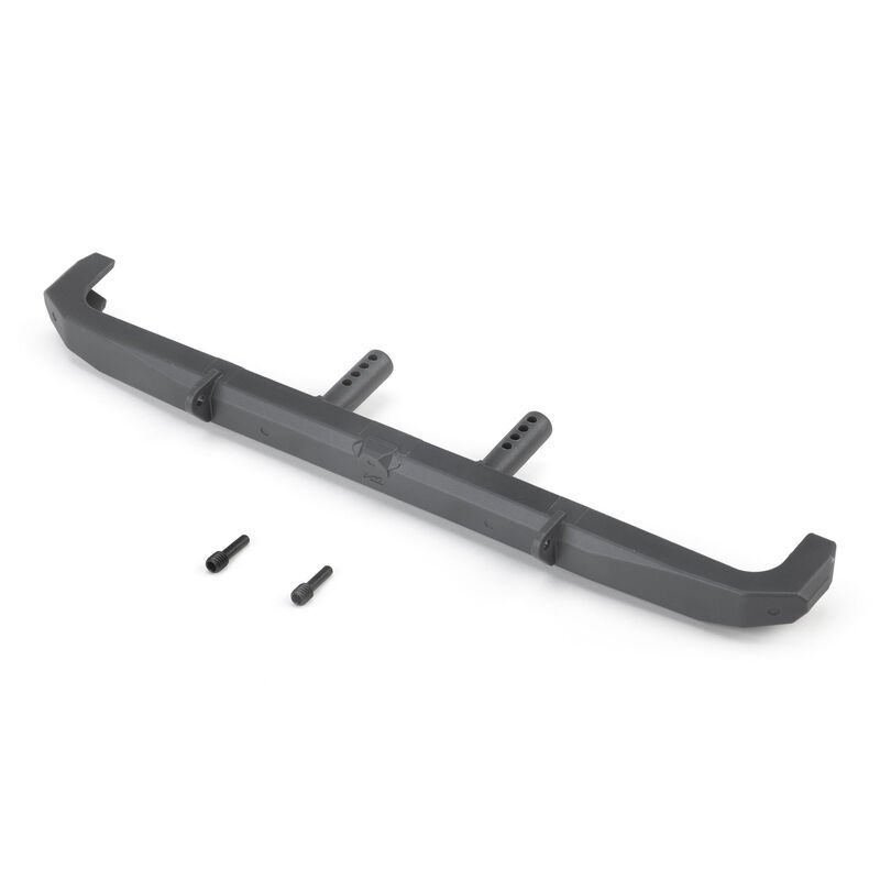 Axial Rear Bumper, Gray, Jeep JT: SCX10 III MotoBilt