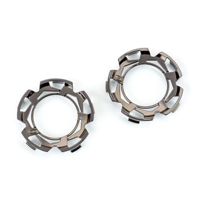 Clip-Lock Wheel Face Black Chrome for Ripper 2.8" Wheel (2) Clip-Lock Wheel Face Black Chrome for Ripper 2.8" Wheel (2)