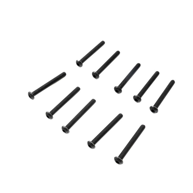 Button Head Screws, M4 x 35mm STL (10)
