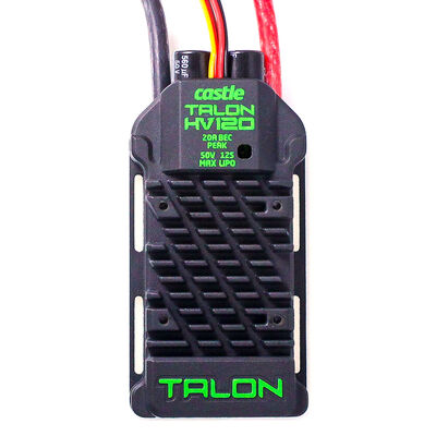 Talon 120HV ESC 120-Amp, 12S Max Heavy Duty BEC Talon 120HV ESC 120-Amp, 12S Max Heavy Duty BEC