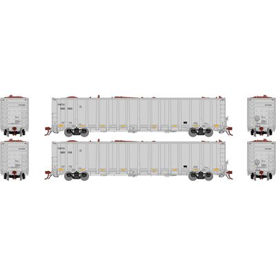 N NSC 6400 Gondola with Load, FWTX #620053, 620118 (2) N NSC 6400 Gondola with Load, FWTX #620053, 620118 (2)