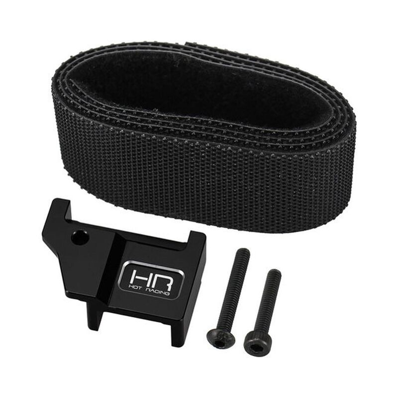 Aluminum Tall Battery Hold Down & Flex Strap, 1/16 ARRMA MINI KRATON