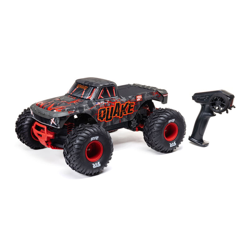 [���ܼ�] ARA3537T1 [ARRMA] 1/10 QUAKE 223S DSC 2WD RTR Brushless Monster Truck, Red