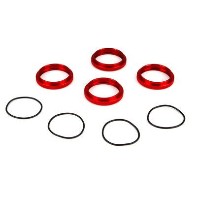 Shock Adjuster Nut with O-Ring, Aluminum: 1/5 4WD DBXL Shock Adjuster Nut with O-Ring, Aluminum: 1/5 4WD DBXL