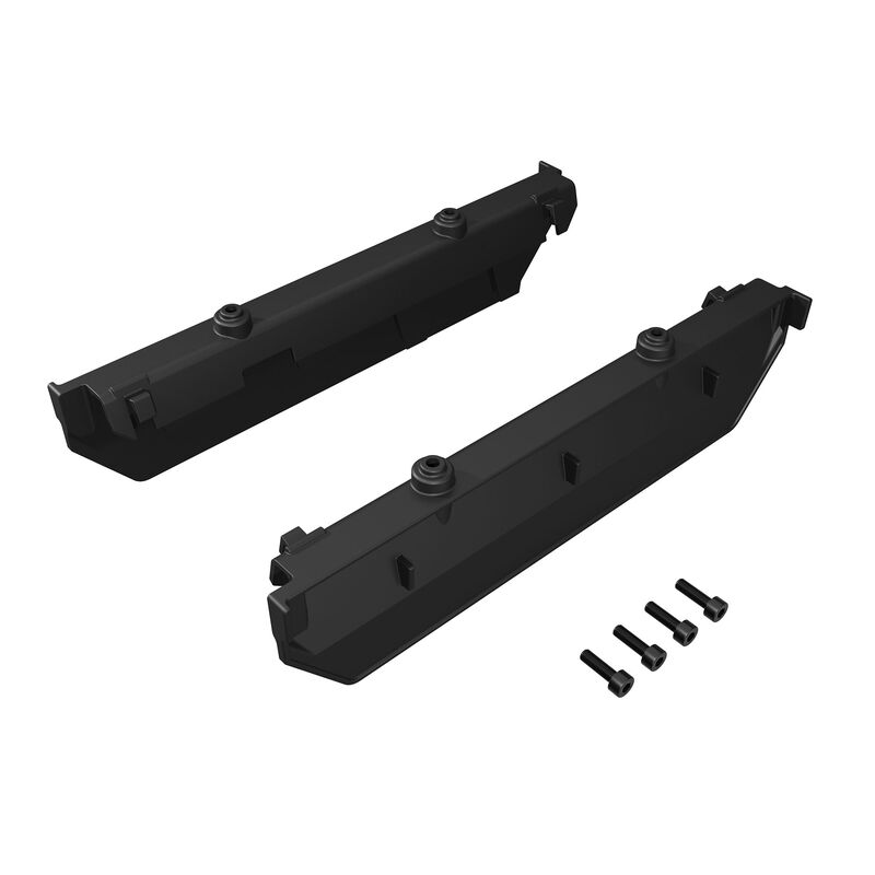 ARRMA Side Guard Set, Composite, Monster Truck: QUAKE